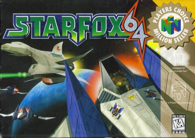 N64 STARFOX 64 スターフォックス64 北米版（ソフトのみ
