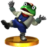 Trofeo de Slippy Toad SSB4 (3DS)
