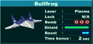 The Bullfrog's specifications in the Pilot gallery.