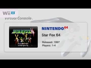The Wii U edition of Star Fox 64.