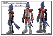 Concept art of Falco.