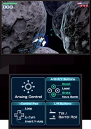 Star Fox 3d astroid.png (131 KB) Fox flies through the asteroid belt of Meteo (Star Fox 64 3D).