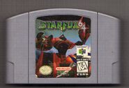 A Garuda on the Star Fox 64 game cartridge.