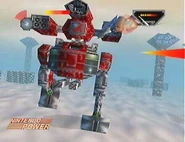 Early development of Granga in Star Fox 64.