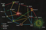 (Star Fox 64) Solar on the Lylat Map planner.