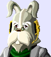 Peppy's Star Fox sprite from Star Fox Command