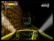 The long corridor tunnel of the Temple.