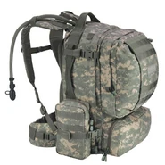 Survival kit packed for travelling