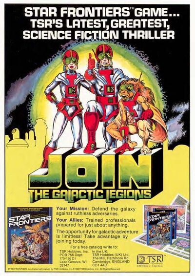 Star-frontiers ad