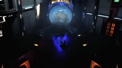   on the ground after he dealt with the  that fed on energy.