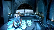 Forward viewscreen of an Ori mothership.