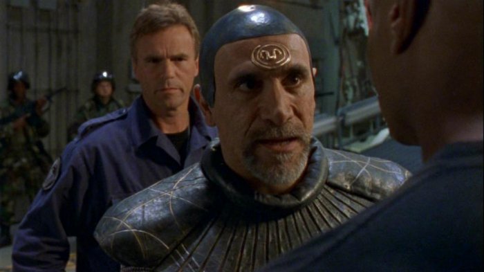 Master Bra'tac of Chulak” and “Hammond of Texas the old dogs of war going  into battle together : r/Stargate