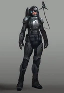 An OP-Core archaeologist wearing Ablative armor.[5]