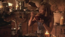  eating Tuttleroot soup.