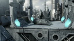 An Anti-Replicator field protecting a .