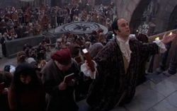 People of the  worshipping their ""