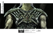 Wraith chest plate concept art
