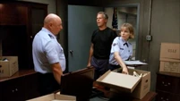 Jacquie Janzen as General Hammond's Aide in the episode "Chain Reaction".