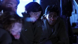  residents, freezing in their .