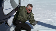 Brigadier General Jack O'Neill wearing branded pants.