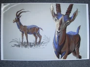 Concept art of Space deer.