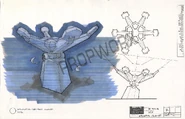 Concept art for the clamp (it was not seen in the show)