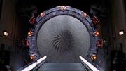 The Stargate with a closed iris