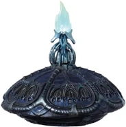 The communication device, active.