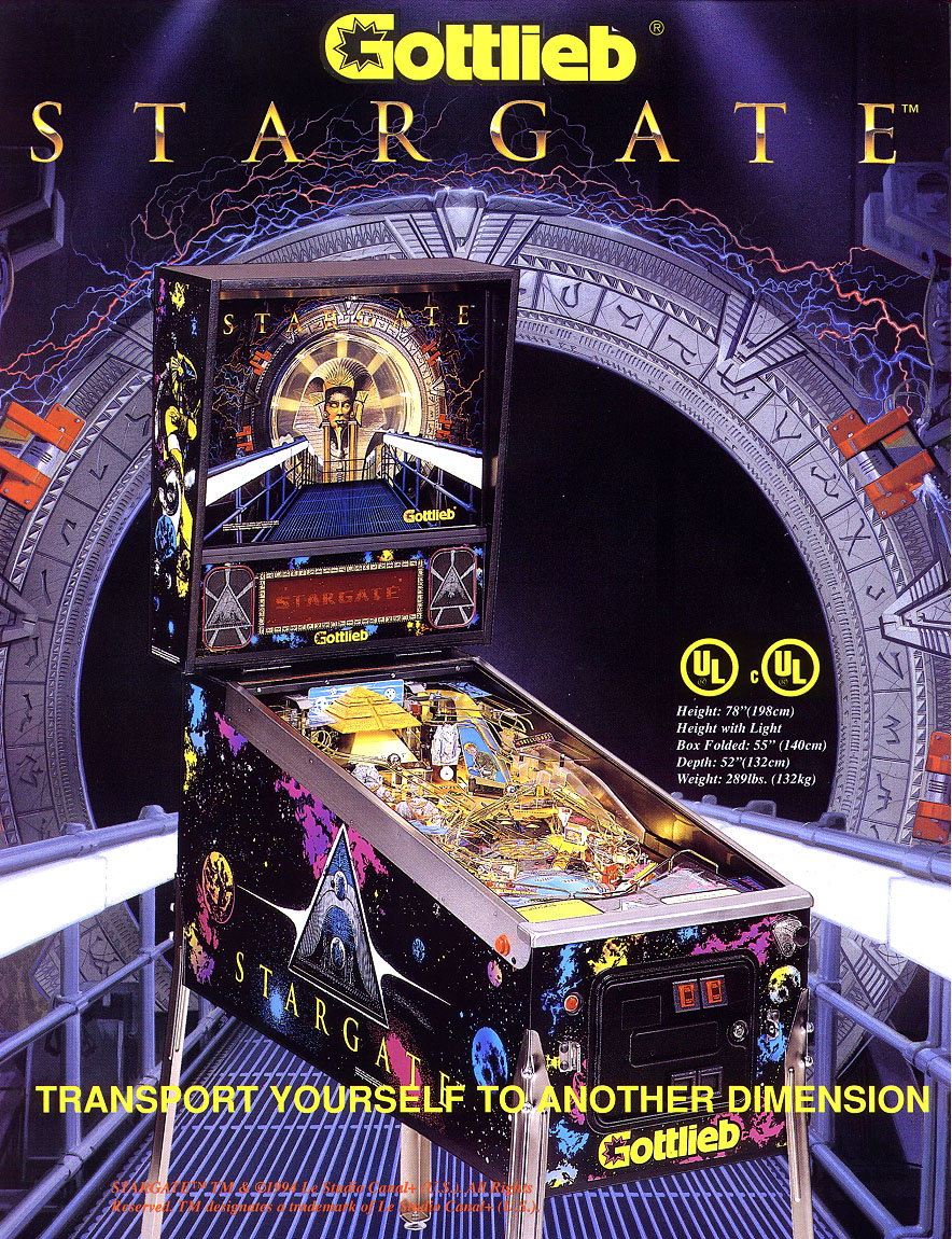 Stargate (pinball) | SGCommand | Fandom