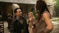  attempts to get Ronon to join them and leave .