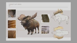 Bison Concept Art