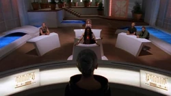  of the ,  of the , and  and  attending Triad to persuade  the fate of /.