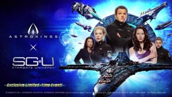 Astrokings x Stargate Universe event.