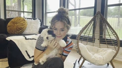 WFA Brec-Bassinger.jpg (232 KB) Brec appearing on The CW's Worlds Funniest Animals