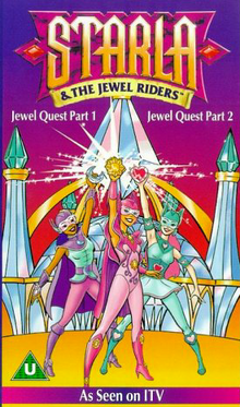 Starla Jewel Quest VHS