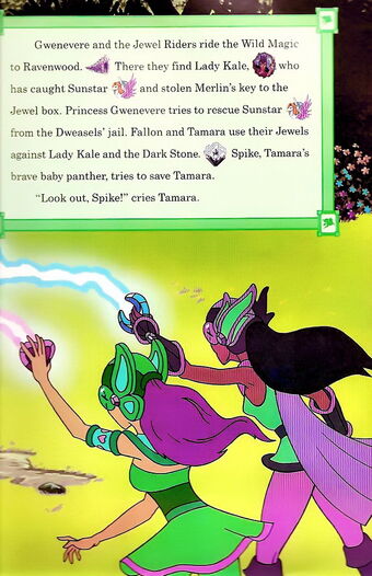 Jewels tries it