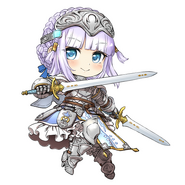 Chibi artwork by Otako Nekomura.