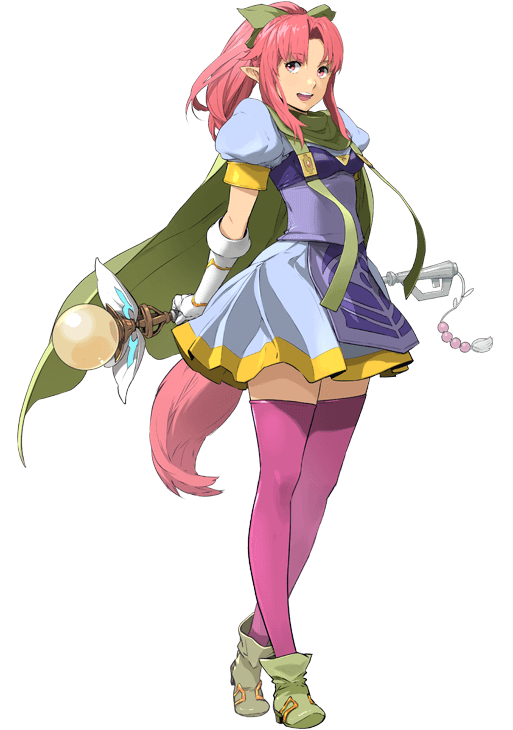 STAR OCEAN First Departure R Character Profiles For Phia, Ashlay