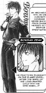 Bowman as he appears in Star Ocean: Blue Sphere manga.