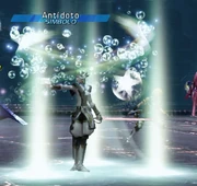  casts Antidote on himself.