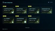 Main creation screen in The Divine Force.