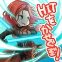 "Let's get in some HITs!" stamp.