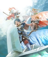 Story artwork by Kajimoto.