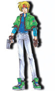 Claude artwork from Star Ocean: Blue Sphere