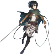 Mikasa artwork by Gen Kobayashi.