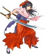 Sakura artwork by Yusuke Naora.