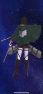 Mikasa model back view.