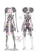 Vulcan character design by akiman.