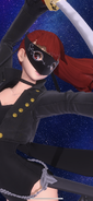 Kasumi model face view.