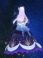 Waltz Tika model back view.
